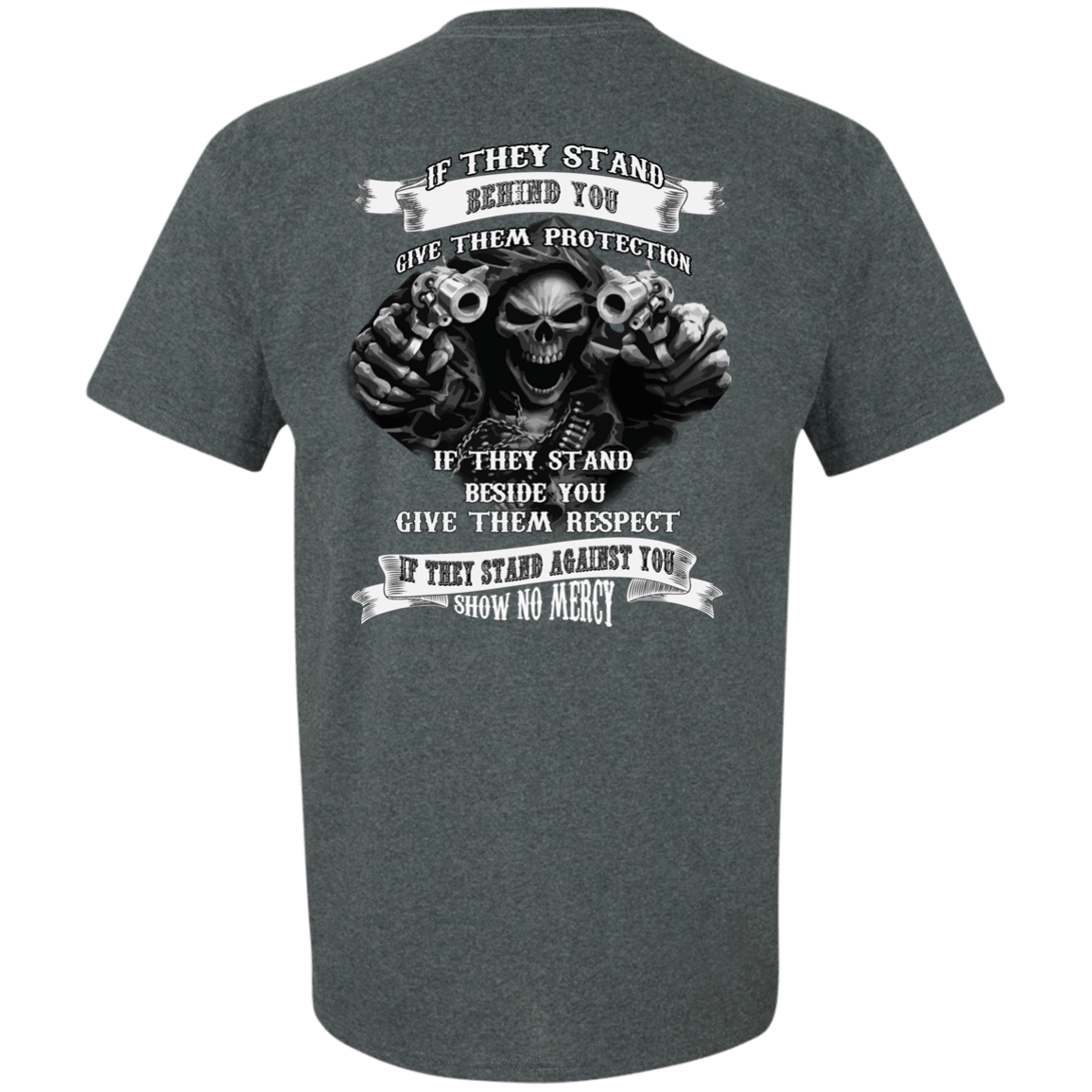 If They Stand behind you-T-Shirt & Hoodie-Classic T-Shirt-Dark Heather