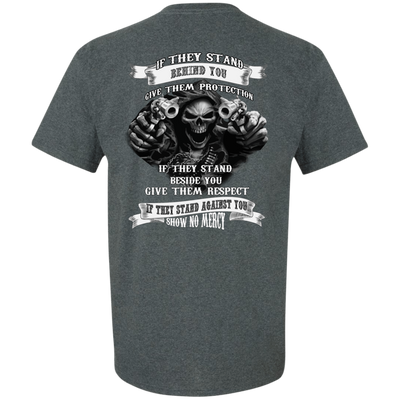 If They Stand behind you-T-Shirt & Hoodie-Classic T-Shirt-Dark Heather