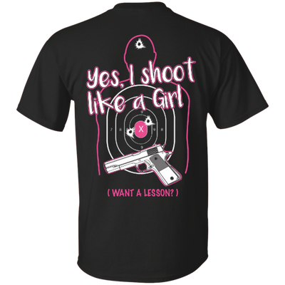 I Shoot Like A Girl-T-Shirt & Hoodie-Classic T-Shirt-Black