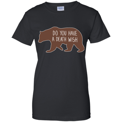 Proper way to pet a Bear lover-T-Shirt & Hoodie-Women's T-Shirt-Black