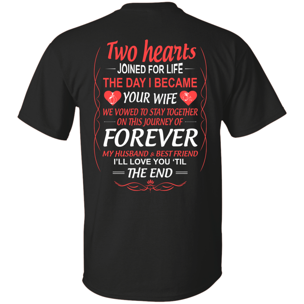 LOVE YOU TILL THE END-T-Shirt & Hoodie-Classic T-Shirt-Black