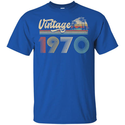 51th Birthday Gift Vintage 1970 Classic-T-Shirt & Hoodie-Classic T-Shirt-Royal