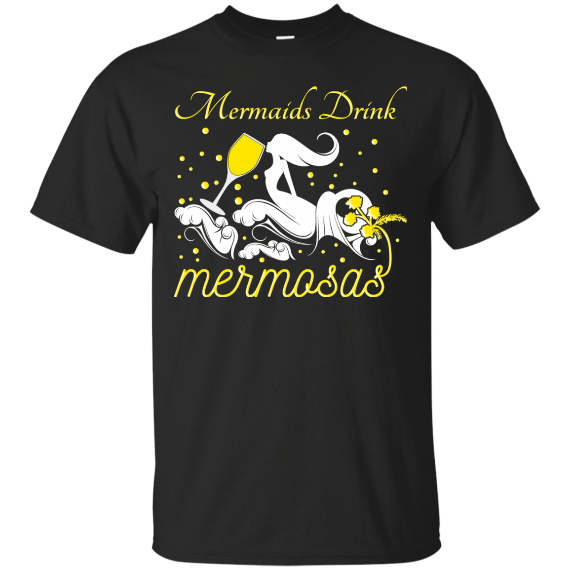 Mermaid drink mermosas-T-Shirt & Hoodie-Classic T-Shirt-Black