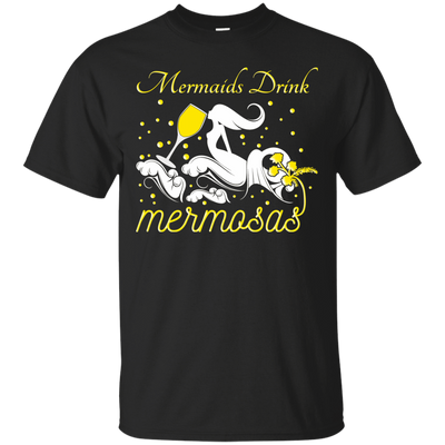 Mermaid drink mermosas-T-Shirt & Hoodie-Classic T-Shirt-Black