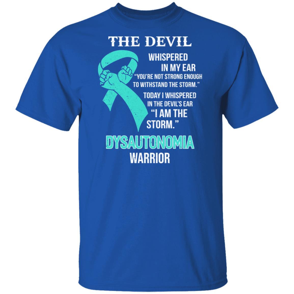 I Am The Storm Support Dysautonomia Awareness-T-Shirt & Hoodie-Classic T-Shirt-Royal