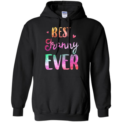 Best Granny Ever Cute Funny Mothers Day Gift-T-Shirt & Tank Top-Pullover Hoodie-Black