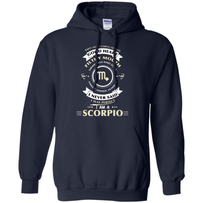 I'm A Scorpio-T-Shirt & Hoodie-Pullover Hoodie-Navy