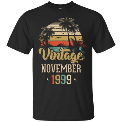 Retro Classic Vintage November 1999 22th Birthday Gift-T-Shirt & Hoodie-Classic T-Shirt-Black