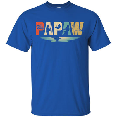 Vintage Fishing Papaw Father's Day Gift-T-Shirt & Hoodie-Classic T-Shirt-Royal