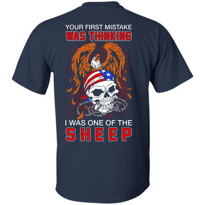 Your First Mistake Was Thinking I Was One Of The Sheep-T-Shirt & Hoodie-Classic T-Shirt-Navy
