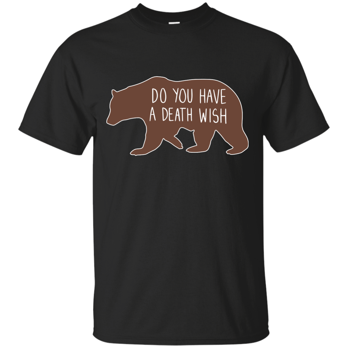Proper way to pet a Bear lover-T-Shirt & Hoodie-Classic T-Shirt-Black