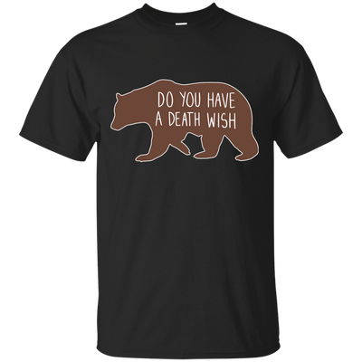 Proper way to pet a Bear lover-T-Shirt & Hoodie-Classic T-Shirt-Black