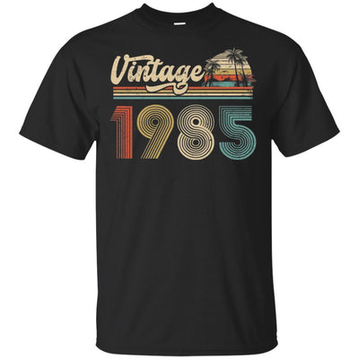 36th Birthday Gift Vintage 1985 Classic-T-Shirt & Hoodie-Classic T-Shirt-Black