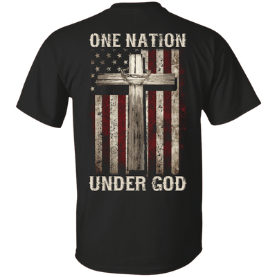 One Nation Under God-T-Shirt & Hoodie-Classic T-Shirt-Black