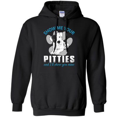 Show Me Your Pitties And I'll Show You Mine-T-Shirt & Hoodie-Pullover Hoodie-Black