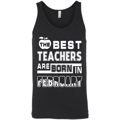 The Best Teachers Are Born In January-T-Shirt & Hoodie-Unisex Tank-Black