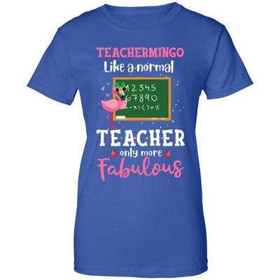 Teachermingo Like A Normal Teacher Only More Fabulous-T-Shirt & Hoodie-Women's T-Shirt-Royal