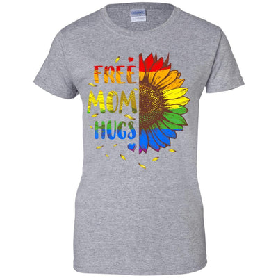 Free Mom Hugs-T-Shirt & Tank Top-Women's T-Shirt-Sport Grey