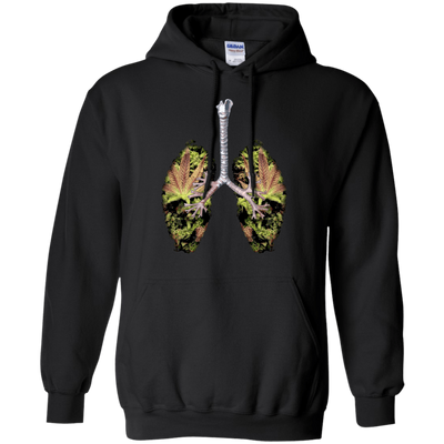 My Weed Lungs-T-Shirt & Hoodie-Pullover Hoodie-Black