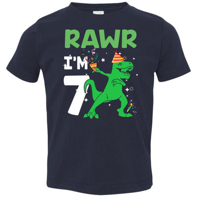 Rawr I'm 9 Birthday Gifts 2012 Dinosaur For Boys Youth-Youth Shirt-Toddler T-Shirt-Navy