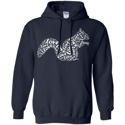 I Love Squirrel-T-Shirt & Hoodie-Pullover Hoodie-Navy