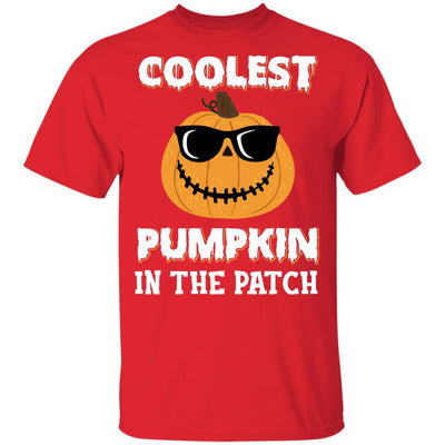 Coolest Pumpkin In The Patch Halloween Costume Gift Youth-Youth Shirt-Youth T-Shirt-Red