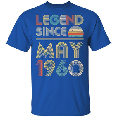 Legend Since May 1960 Vintage 61th Birthday Gifts-T-Shirt & Hoodie-Classic T-Shirt-Royal
