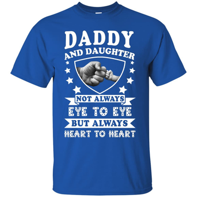 Daddy And Daughter Not Always Eye To Eye-T-Shirt & Hoodie-Youth T-Shirt-Royal