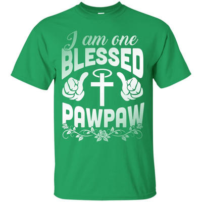 I Am One Blessed Pawpaw-T-Shirt & Hoodie-Classic T-Shirt-Irish Green