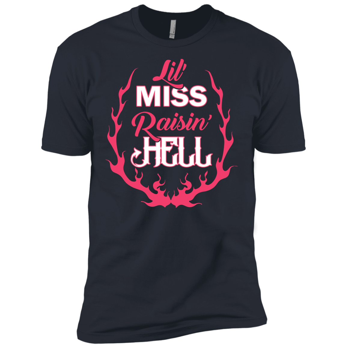Lil' Miss Raisin Hell-T-Shirt & Hoodie-Premium T-Shirt-Indigo