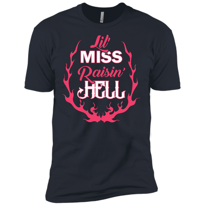 Lil' Miss Raisin Hell-T-Shirt & Hoodie-Premium T-Shirt-Indigo