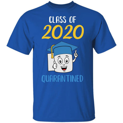 Class Of 2020 Graduating Class In Quarantine School Youth-Youth Shirt-Youth T-Shirt-Royal
