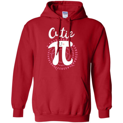 Cutie Pi Cute Math Pi Day Gifts-T-Shirt & Hoodie-Pullover Hoodie-Red