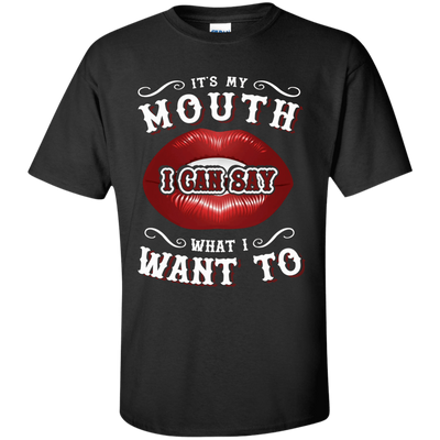 It's My Mouth-T-Shirt & Hoodie-Classic T-Shirt-Black