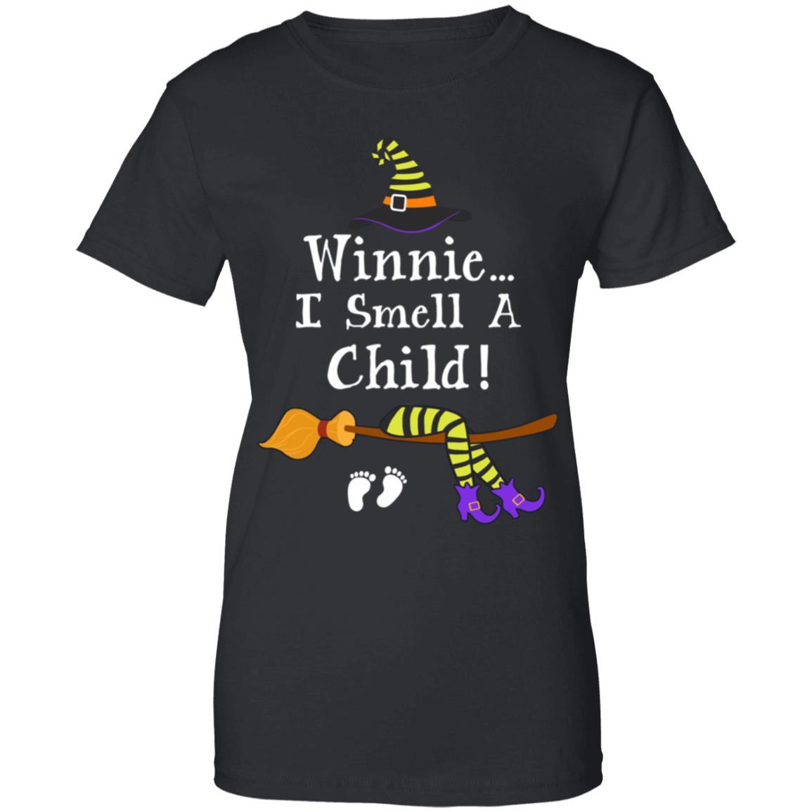 I Smell A Child Pregnancy Halloween Costumes For Women-T-Shirt & Tank Top-Women's T-Shirt-Black