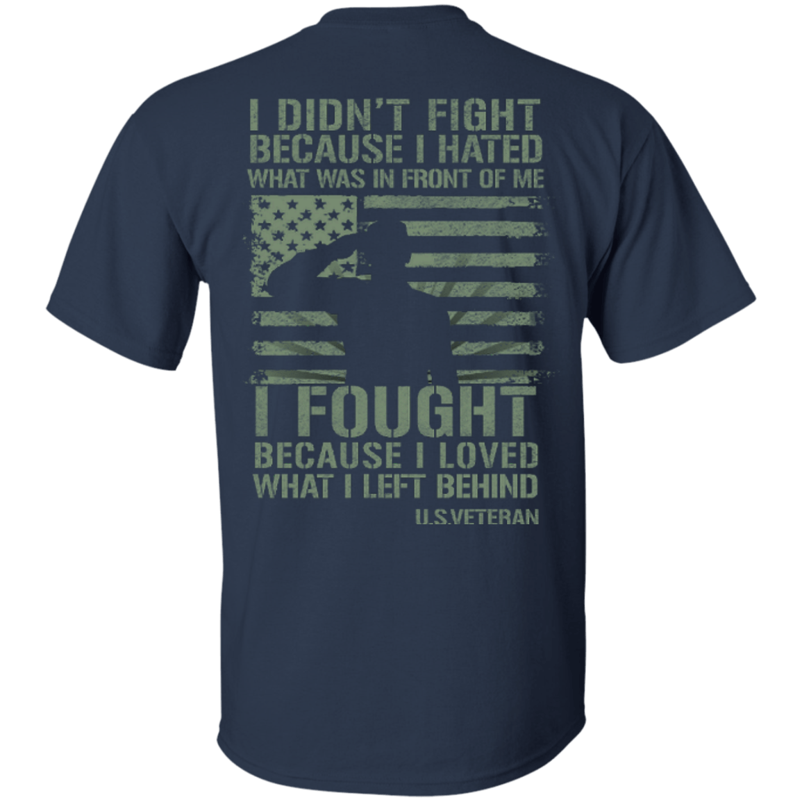 US Veteran Affairs-T-Shirt & Hoodie-Classic T-Shirt-Navy