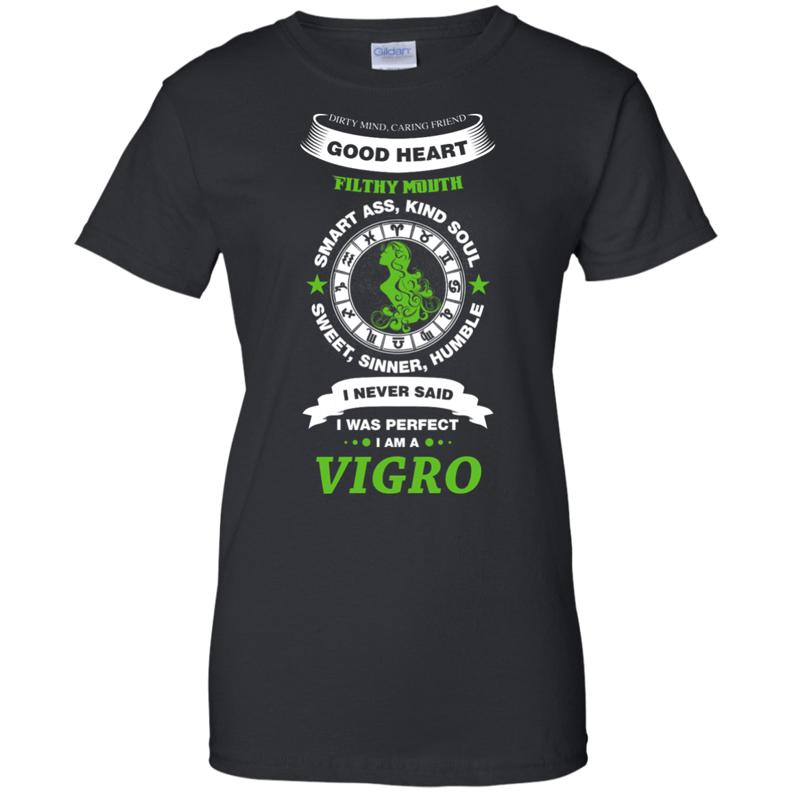 I Never Said I Was Perfect I Am A VIGRO-T-Shirt & Hoodie-Women's T-Shirt-Black