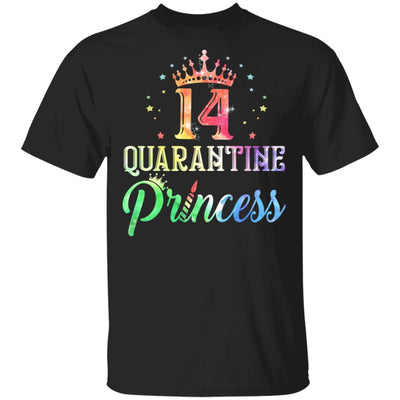 14 Quarantine Princess Happy Birthday-T-Shirt & Tank Top-Classic T-Shirt-Black
