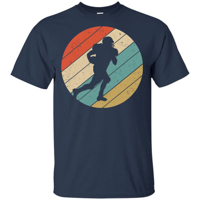 Retro Vintage Football Gifts-T-Shirt & Tank Top-Classic T-Shirt-Navy