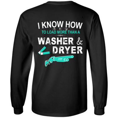 More Than A Washer and Dryer-T-Shirt & Hoodie-Long Sleeve T-Shirt-Black