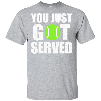 You Just Got Served Gifts For Tennis Lovers-T-Shirt & Hoodie-Classic T-Shirt-Sport Grey