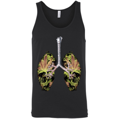 My Weed Lungs-T-Shirt & Hoodie-Unisex Tank-Black