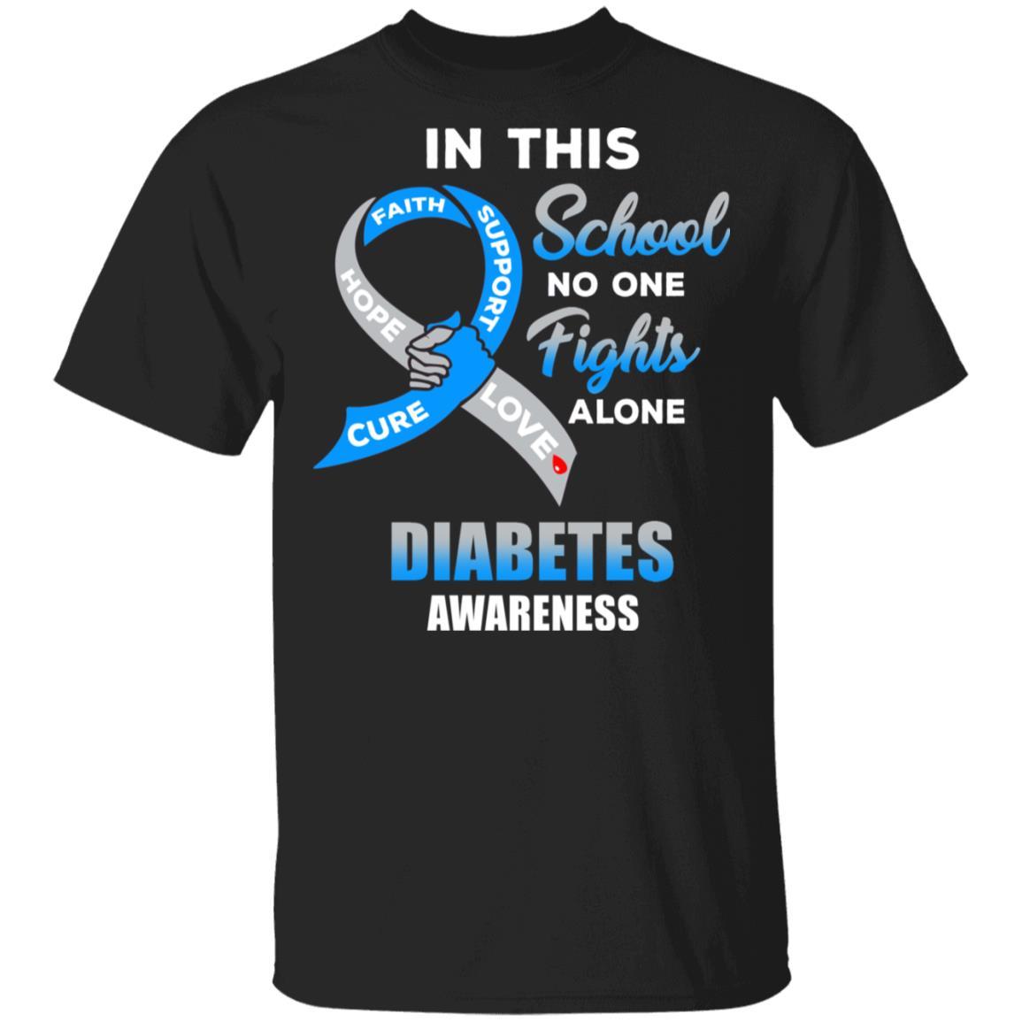 In This School No One Fights Diabetes Awareness Alone
