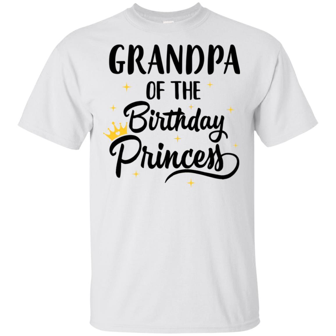 Grandpa Of The Birthday Princess Matching Family Party
