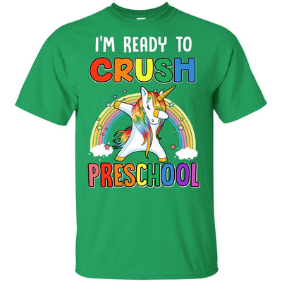 I'm Ready To Crush Preschool Unicorn Back To School Youth-Youth Shirt-Youth T-Shirt-Irish Green