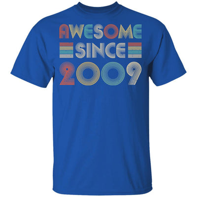 Awesome Since 2009 12th Birthday Gifts Youth-Youth Shirt-Youth T-Shirt-Royal