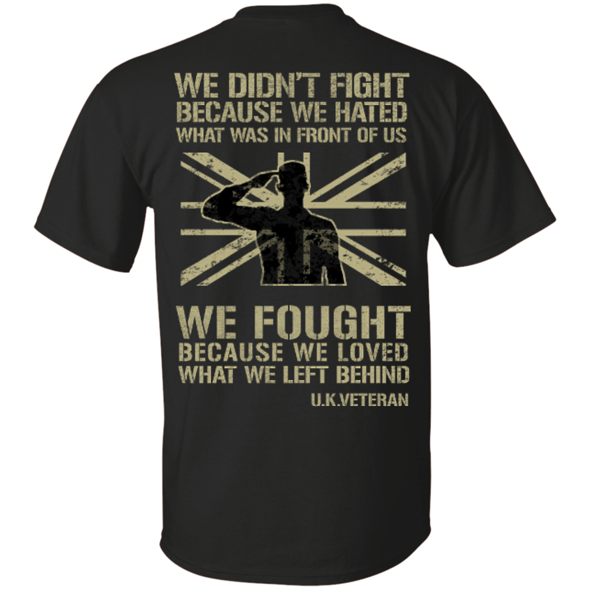 UK Veteran Affairs-T-Shirt & Hoodie-Classic T-Shirt-Black