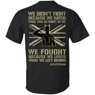 UK Veteran Affairs-T-Shirt & Hoodie-Classic T-Shirt-Black