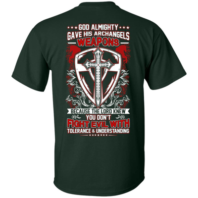 God Almighty Gave His Archangels Weapons-T-Shirt & Hoodie-Classic T-Shirt-Forest Green