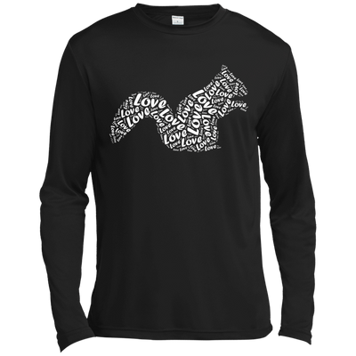 I Love Squirrel-T-Shirt & Hoodie-Long Sleeve T-Shirt-Black